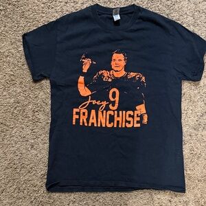 Gildan Black Tee with Orange Graphic